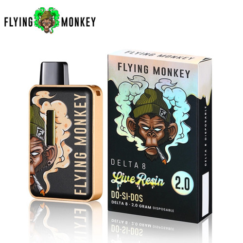 FLYING MONKEY DELTA 8 LIVE RESIN DISPOSABLE VAPE  2GM/8CT/PK 
